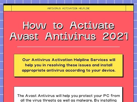 antivirus activation code|How to activate Avast Free Antivirus .